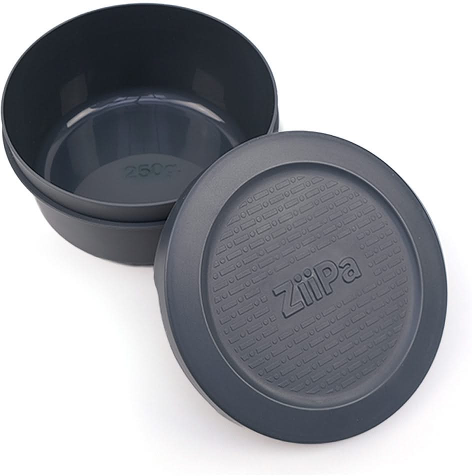 ZiiPa Pizza dough box - ø 16 cm / 250 grams - Slate - 6 pieces