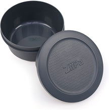 ZiiPa Pizza dough box - ø 16 cm / 250 grams - Slate - 6 pieces