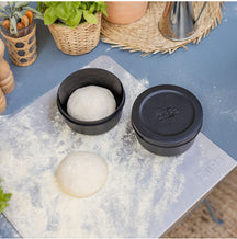 ZiiPa Pizza dough box - ø 16 cm / 250 grams - Black - 6 pieces