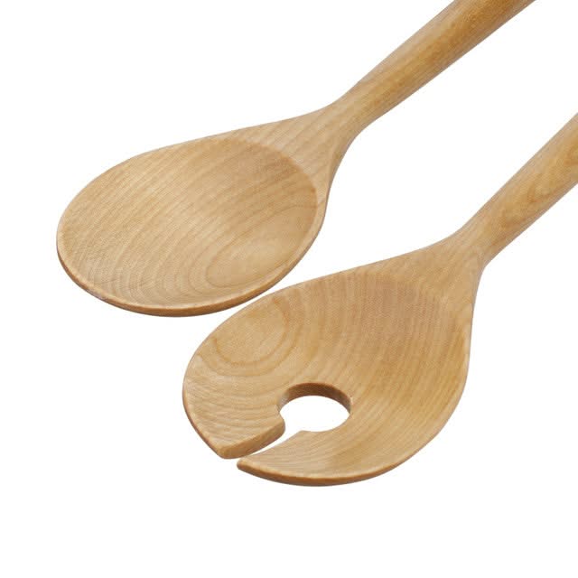 KitchenAid Salad Servers Core Birchwood 2-piece 33 cm - Nonstick-safe