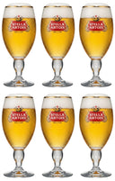 Stella Artois vasos de cerveza - Cáliz - 250 ml - 6 piezas