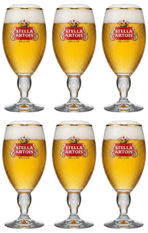 Stella Artois Beer Glasses - Chalice - 250 ml - 6 pieces