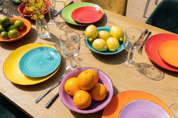 Studio Tavola Platos Profundos / para Pasta Sunny Summer ø 21 cm - 6 unidades