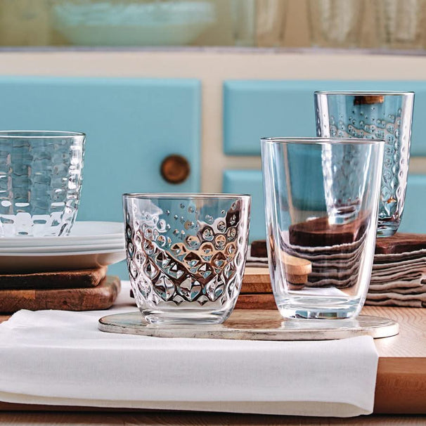 Vasos longdrink Bormioli Rocco Glit Transparente - 390 ml - 6 piezas