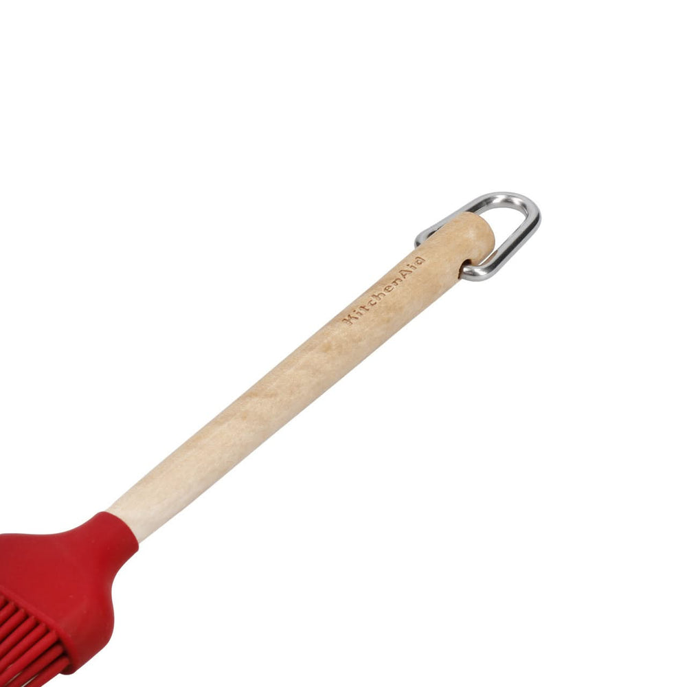 KitchenAid Pastry Brush Core birchwood Empire Red 22 cm - Basting Brush