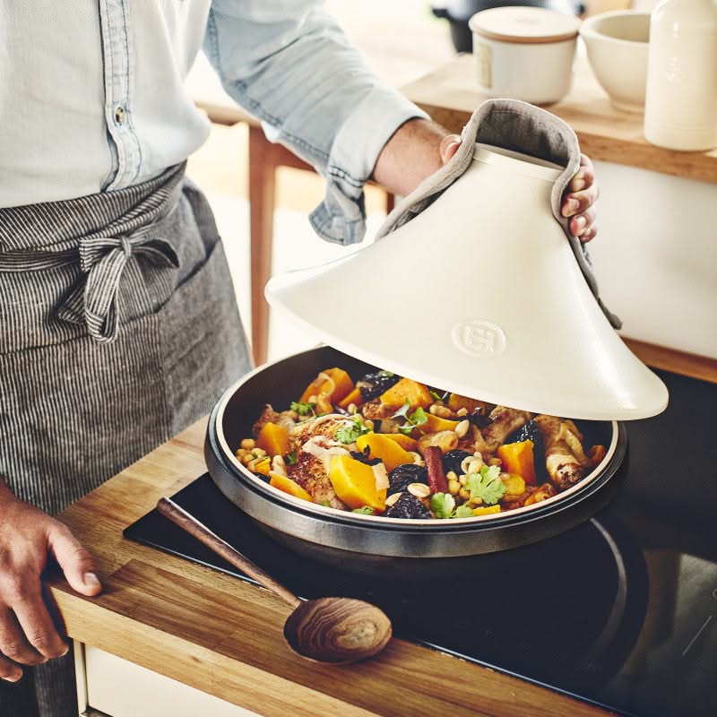 Emile Henry Tajine Delight - Black - Induction - ø 33.5 cm / 4 liters