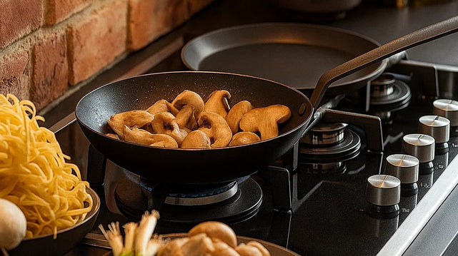 Frying the pan