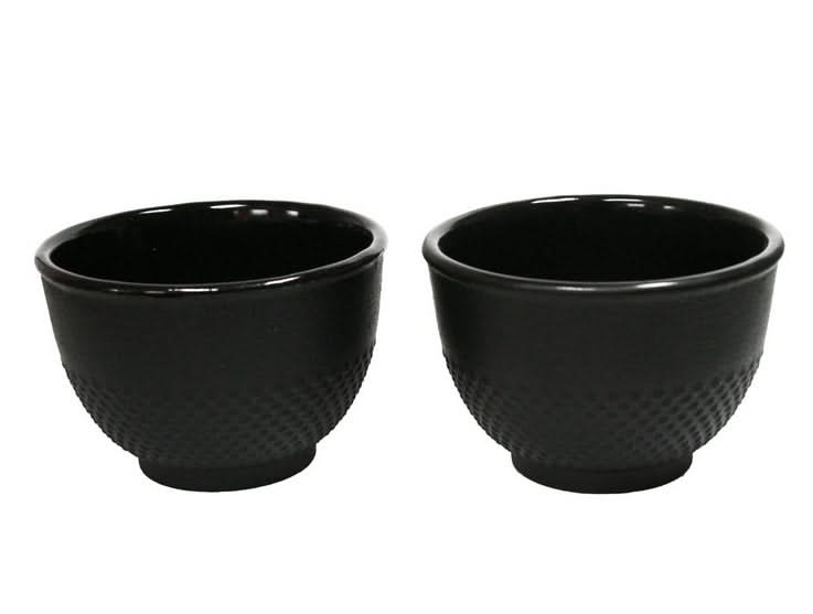 Cookinglife Teacups - Cast Iron - Black - 2 pcs.