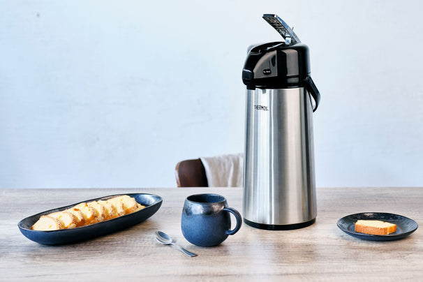 Thermos termo de bomba - bomba - jarra aislante - 2.2 liter