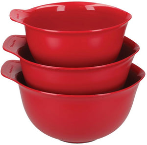 Cuenco para mezclar / Cuenco para batir Core Rojo Emperador - 3 piezas