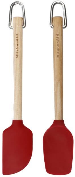 Set de espátulas Core Rojo Emperador Madera de abedul 2 piezas