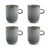 ONA Tazas Duna Blue 300 ml - 4 piezas