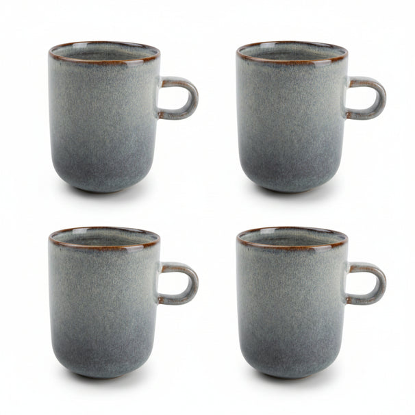 ONA Tazas Duna Blue 300 ml - 4 piezas