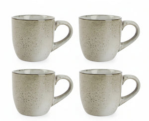 Salt & Pepper Coffee Cups Artisan Green 220 ml - 4 Pieces