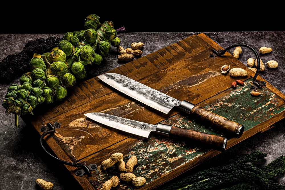 Forged Santoku knife VG10 18 cm