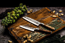 Forged Santoku knife VG10 18 cm
