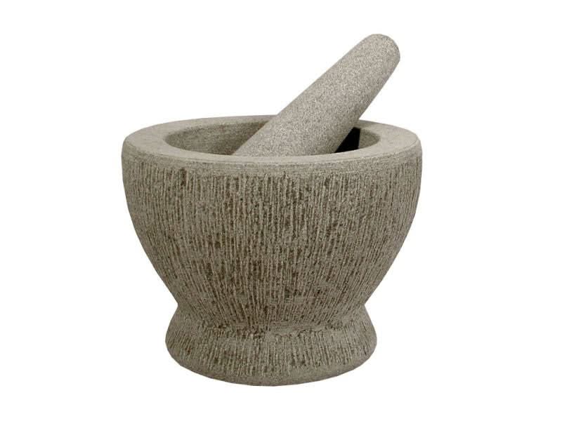 Cookinglife mortar Granite - Gray - ø 14 cm