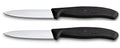 Victorinox Paring Knives Swiss Classic Black - 8 cm - 2 pieces