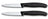 Victorinox Paring Knives Swiss Classic Black - 8 cm - 2 pieces