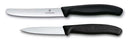 Victorinox Paring Knife Set Swiss Classic Black 2-piece - Tomato Knife & Paring Knife