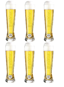 Vasos de cerveza Warsteiner Premium - 200 ml - 6 piezas