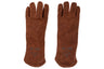 White Fire BBQ Guantes / Guantes de horno Cuero - Marrón - 2 piezas