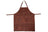 White Fire BBQ delantal cuero - marrón - ajustable