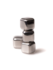 Jay Hill Whiskey Stones / Cooling Stones - stainless steel - 4 pieces