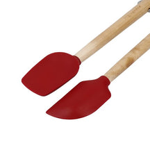 KitchenAid Spatula Set Core Birchwood Silicone Empire Red 2-piece - Nonstick Safe