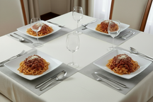 BonBistro Tableware set Yong Squito - White - 18-piece / 6 people
