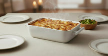 BonBistro Oven dish Yong Squito - 33 x 24 x 6 cm / 3.5 Liter - White - 2 pieces