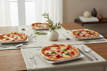 BonBistro Yong Squito Dinnerware Set - White - 12-piece / 4 persons - 4 dinner plates, 4 breakfast plates and 4 bowls