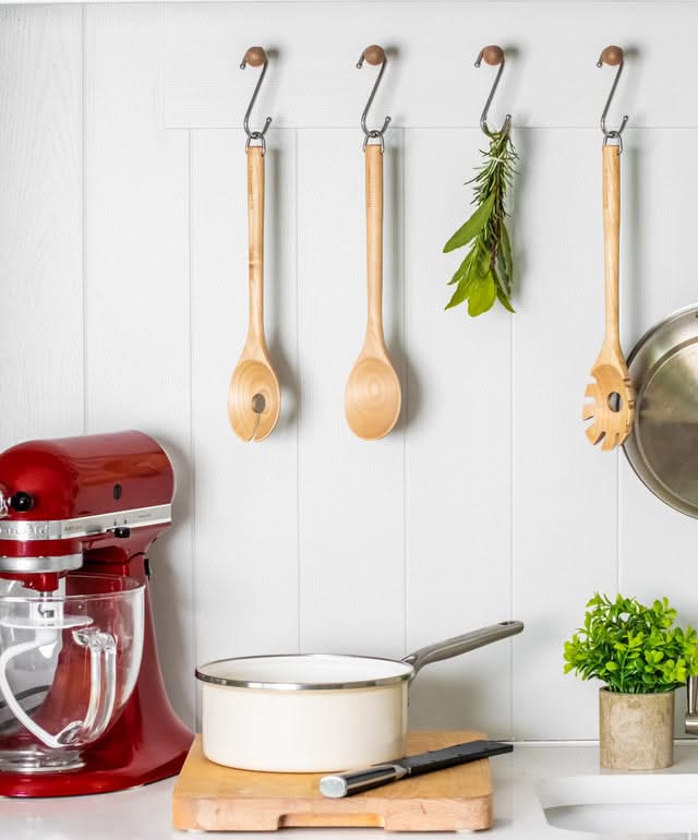 KitchenAid Serving Spoon Core Birchwood 33 cm - Basting spoon - Non-Stick Safe