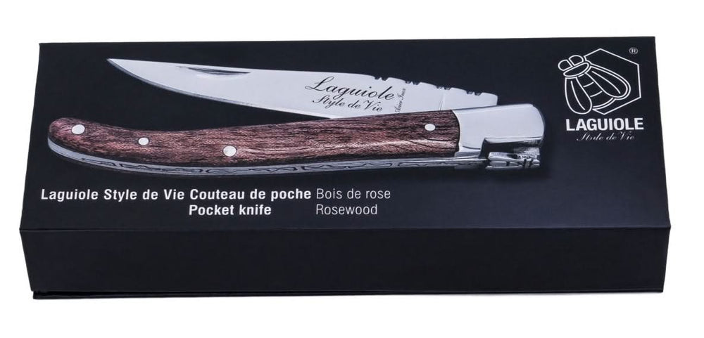 Laguiole Style de Vie Pocket knife rosewood