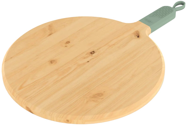 ZiiPa Tabla de servir / Tabla de pizza Sora Madera de haya Eucalipto - ø 31 cm