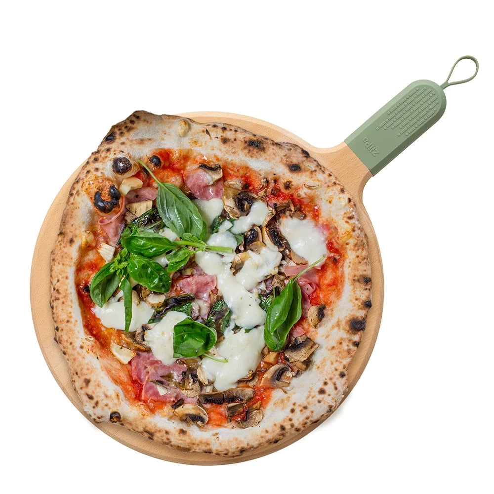 ZiiPa Serving Board / Pizza Board Sora Beechwood Eucalyptus - ø 31 cm