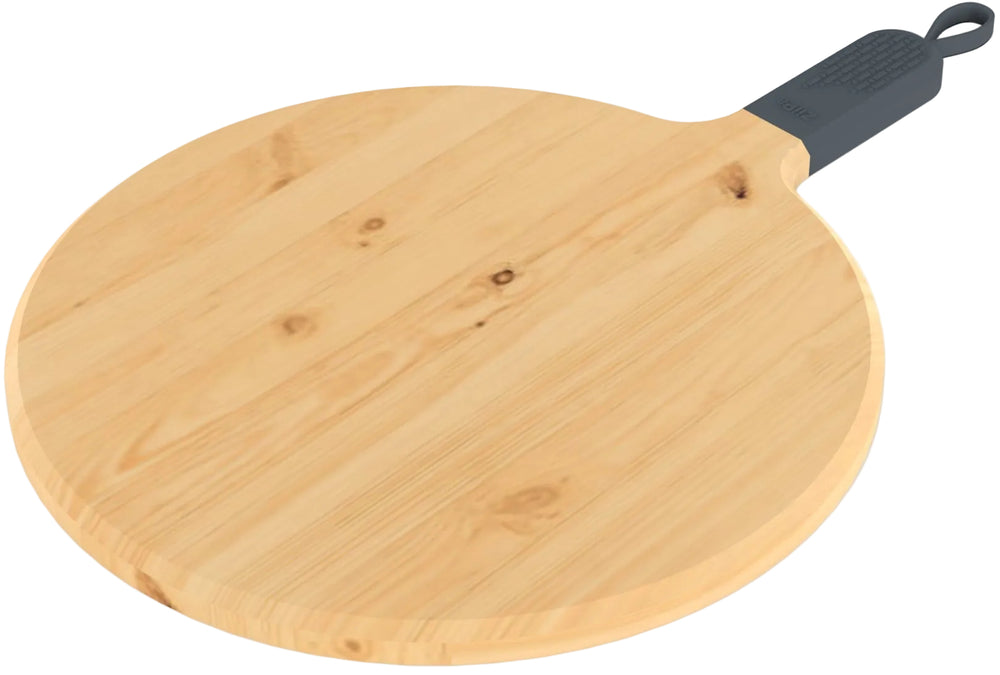 ZiiPa Serving Board / Pizza Board Sora Beechwood Slate- ø 31 cm